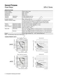 SZR-LY4-N1-DC12V Datasheet Page 4