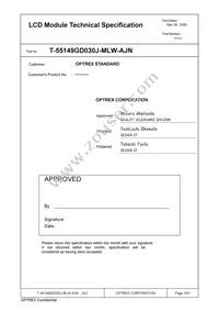 T-55149GD030J-MLW-AJN Datasheet Cover