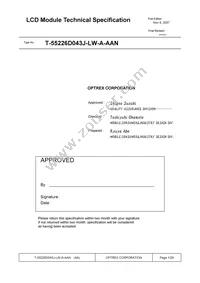 T-55226D043J-LW-A-AAN Datasheet Cover