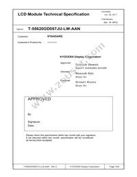 T-55620GD057JU-LW-AAN Datasheet Cover