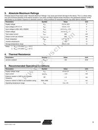 T0806-PEQG Datasheet Page 5