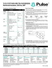 T1038 Datasheet Page 2