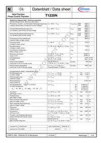 T1220N24TOFVTXPSA1 Datasheet Cover