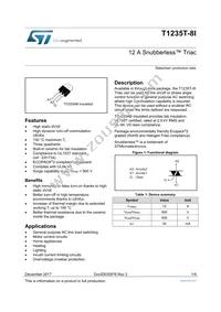 T1235T-8I Datasheet Cover