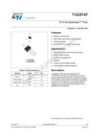 T1235T-8T Datasheet Cover