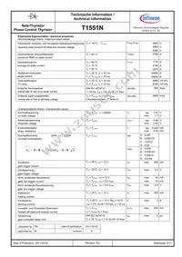 T1551N52TOHXPSA1 Datasheet Page 2