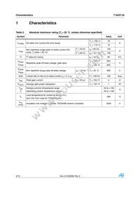 T1625T-8I Datasheet Page 2