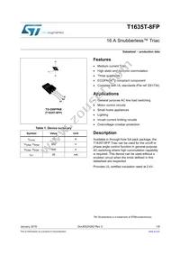 T1635T-8FP Datasheet Cover