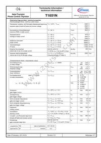 T1651N70TS11XPSA1 Datasheet Page 2