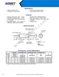 T198D826K125AS Datasheet Page 10