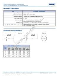T212B106K020CS Datasheet Page 3