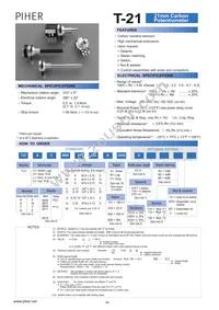 T21AH-M0607-502A2020-TA Datasheet Cover