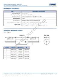 T322D685K035AT Datasheet Page 3