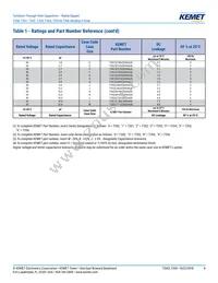 T355E106K025AT Datasheet Page 8