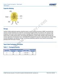 T368D476M035AS Datasheet Page 7