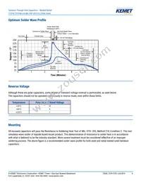 T378E106K025AS Datasheet Page 6