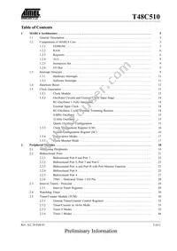 T48C510-ILQ Datasheet Page 3