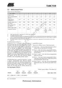 T48C510-ILQ Datasheet Page 21