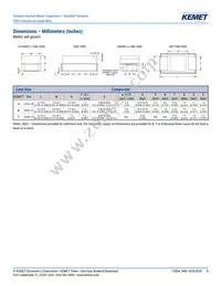 T490B227M006ATE500 Datasheet Page 5