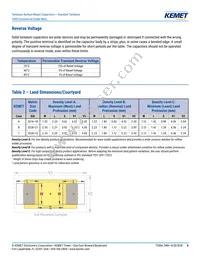 T490B227M006ATE500 Datasheet Page 8