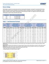 T491B335K025ATAUTO Datasheet Page 11