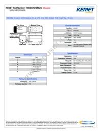 T491D225K050ZG Datasheet Cover