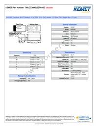 T491D336M010ZTAU00 Cover