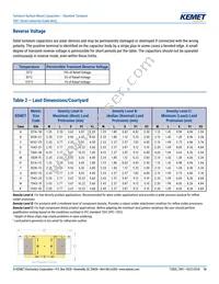 T491R225K016AT Datasheet Page 15