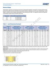 T491V107K016AT Datasheet Page 15