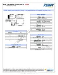 T495A685K006ZTA4K5 Datasheet Cover