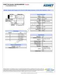 T495C685M035ZTA1K8 Datasheet Cover