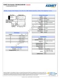 T495D106K035ZTA1K0 Datasheet Cover