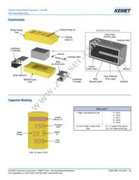 T495D686K016ATE150 Datasheet Page 22