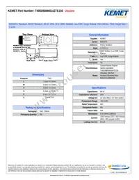 T495D686M010ZTE150 Datasheet Cover