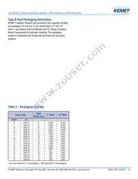 T495V337M010ZTE150 Datasheet Page 17