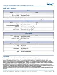 T495V337M010ZTE150 Datasheet Page 23