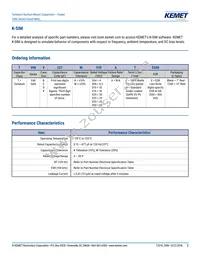 T496C475M025AT Datasheet Page 2