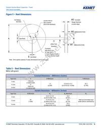 T496C475M025AT Datasheet Page 16