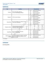 T496X226M025ATE900 Datasheet Page 3