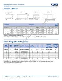 T502B106M016AG63107280 Datasheet Page 5