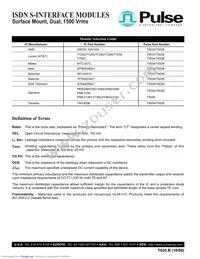 T5038T Datasheet Page 2