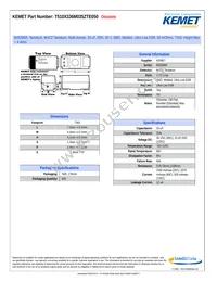 T510X336M035ZTE050 Datasheet Cover