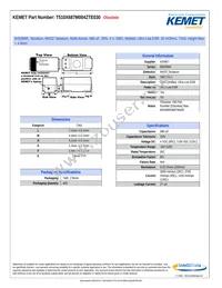 T510X687M004ZTE030 Datasheet Cover