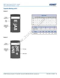 T520T107M006ATE070 Datasheet Page 19