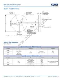 T520T107M006ATE070 Datasheet Page 23