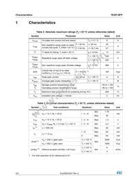 T635T-8FP Datasheet Page 2