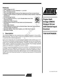 T6818-TUQY-66 Datasheet Cover