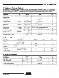 T6818-TUQY-66 Datasheet Page 7