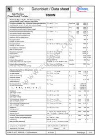 T880N12TOFXPSA1 Datasheet Cover