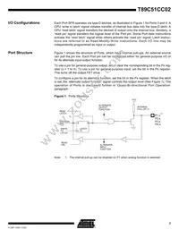 T89C51CC02UA-TDSIM Datasheet Page 7